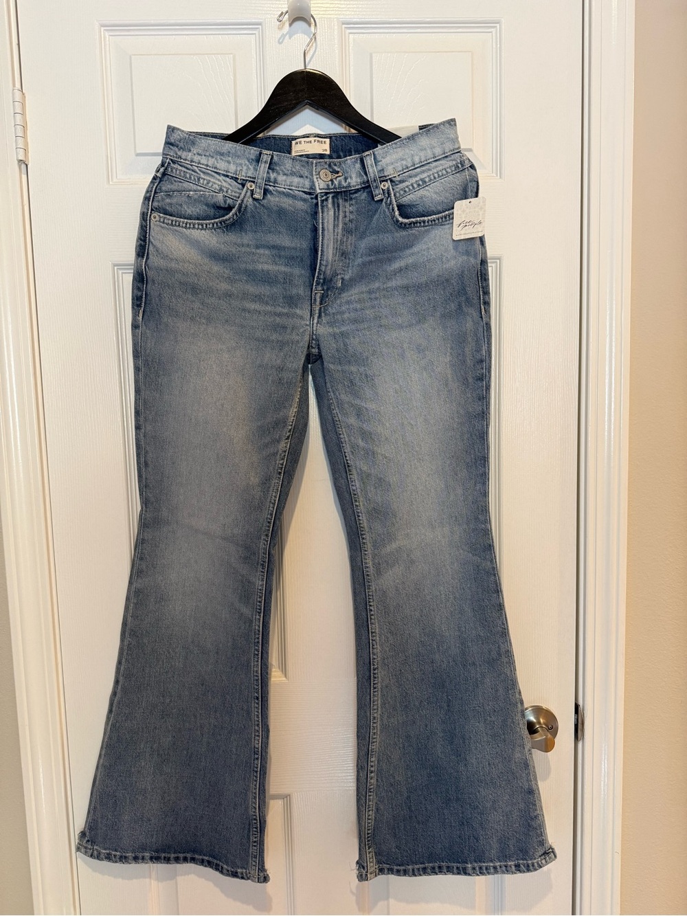Free People West Coast Relaxed Flare Jeans